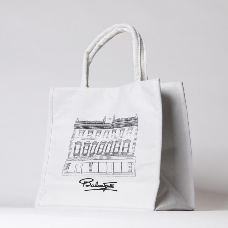 Ballantynes Canvas Shopping Tote Bag image number 6